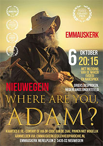 vrijdag 6 oktober - Filmvertoning - Where are you, Adam?