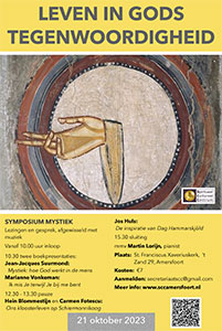 zaterdag 21 oktober - Symposium - Mystiek in het dagelijks leven