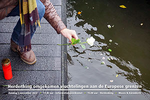 zondag 5 november - Herdenking omgekomen vluchtelingen