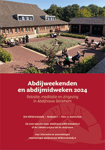 vrijdag 10 t/m zondag 12 mei - Abdijweekend Abdijhoeve Betlehem