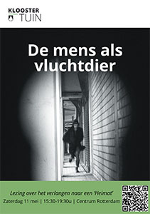 zaterdag 11 mei - De mens als vluchtdier - Dominicuslezing