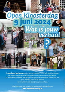 zondag 9 juni - Open Kloosterdag - Wat is jouw verhaal?