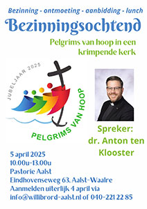 zaterdag 5 april - Pelgrims van hoop in een krimpende kerk