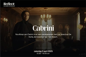 zaterdag 5 april - Filmvertoning Cabrini met Mgr. De Korte