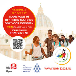 zaterdag 26 april t/m zaterdag 3 mei - Nationale bedevaart naar Rome Jongerenreis