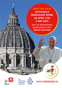 zaterdag 26 april t/m zondag 4 mei 2025 - Nationale bedevaart naar Rome