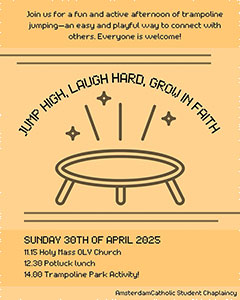 woensdag 30 april - Jump High - Laugh Hard - Grow in Faith