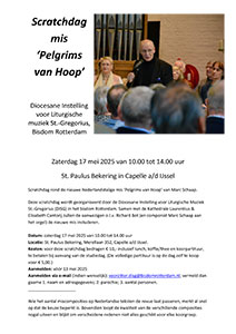 zaterdag 17 mei - Scratchdag H.Mis Pelgrims van Hoop