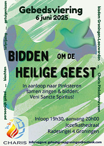 vrijdag 6 juni - Pinksternoveen Charis Groningen-Leeuwarden