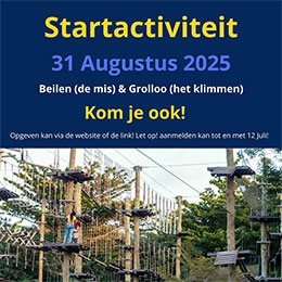 zondag 31 augustus - Startactiviteit Jongerenplatform BisdomGL