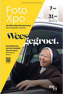 zondag 7 september t/m vrijdag 31 oktober - FotoXpo - Een blik achter kloostermuren