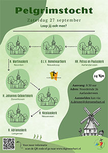 zaterdag 27 september - Pelgrimstocht RK Groene Hart