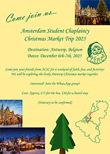 zaterdag 6 t/m zondag 7 december - ACSC Christmas Market Trip