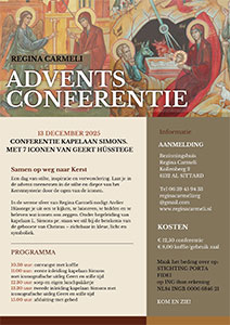 zaterdag 13 december - Adventsconferentie met iconen van Hüsstege