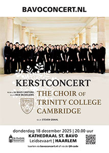 donderdag 18 december - Kerstconcert - Trinity College Cambridge