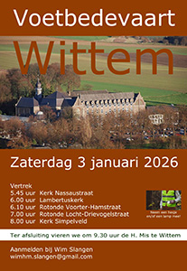 zaterdag 3 januari 2026 - Voetbedevaart Chevremont naar Wittem