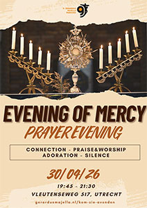 donderdag 30 april - Evening of Mercy