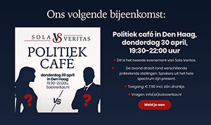 donderdag 30 april - Sola Veritas - Politiek Cafe
