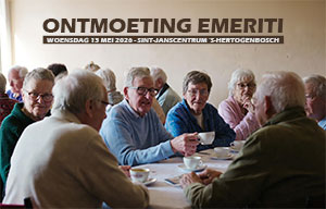 woensdag 13 mei - Bijeenkomst emeriti