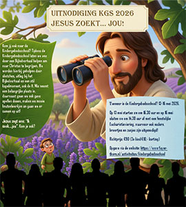 woensdag 13 t/m zaterdag 16 mei - Kindergebedsschool
