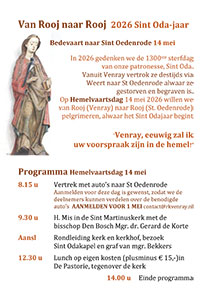 donderdag 14 mei - Bedevaart van Rooj naar Rooj