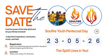 zaterdag 23 mei - Soulfire Youth - Pentecost Day