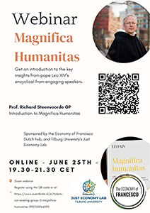 donderdag 25 juni - Webinar Magnifica Humanitas