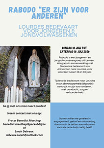 zondag 12 t/m zaterdag 18 juli - Rabodo - Er zijn voor anderen