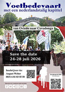 vrijdag 24 t/m dinsdag 28 juli - Voetbedevaart Oviedo naar Covgadonga
