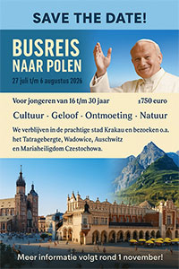 maandag 27 juli t/m donderdag 6 augustus 2026 - Busreis naar Polen