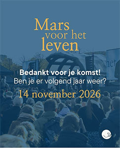 zaterdag 14 november 2026 - Mars voor het Leven