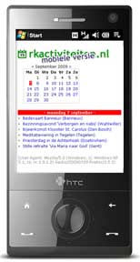 Mobiele versie Rkactiviteiten.nl